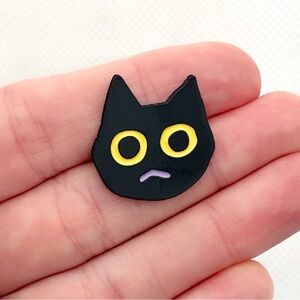 Black Cat Enamel Pin